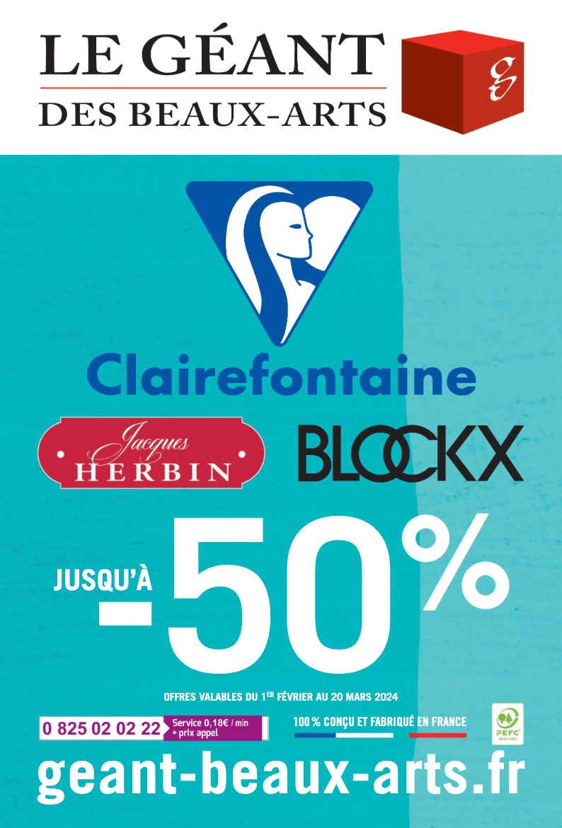 Sélection Clairefontaine Herbin Blockx